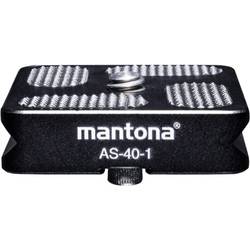 Mantona AS-40-1 Schnellwechselplatte Außengewinde=1/4 21460