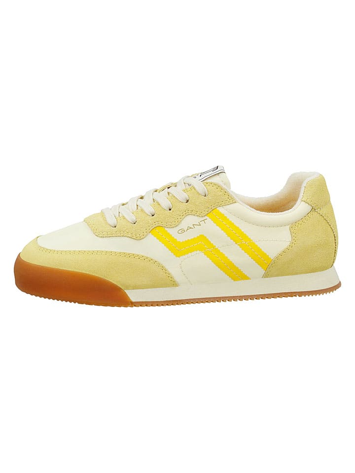 GANT Footwear Leder-Sneakers "Beylana" in Gelb - 37