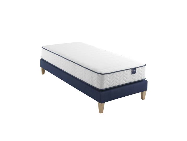 Ensemble matelas ressorts, sommier et pieds Rêve 300 - SOMEO 90x190