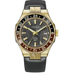 Citizen Series 8 GMT Damaszenerstahl Limited Edition Herrenuhr NB6092-01E