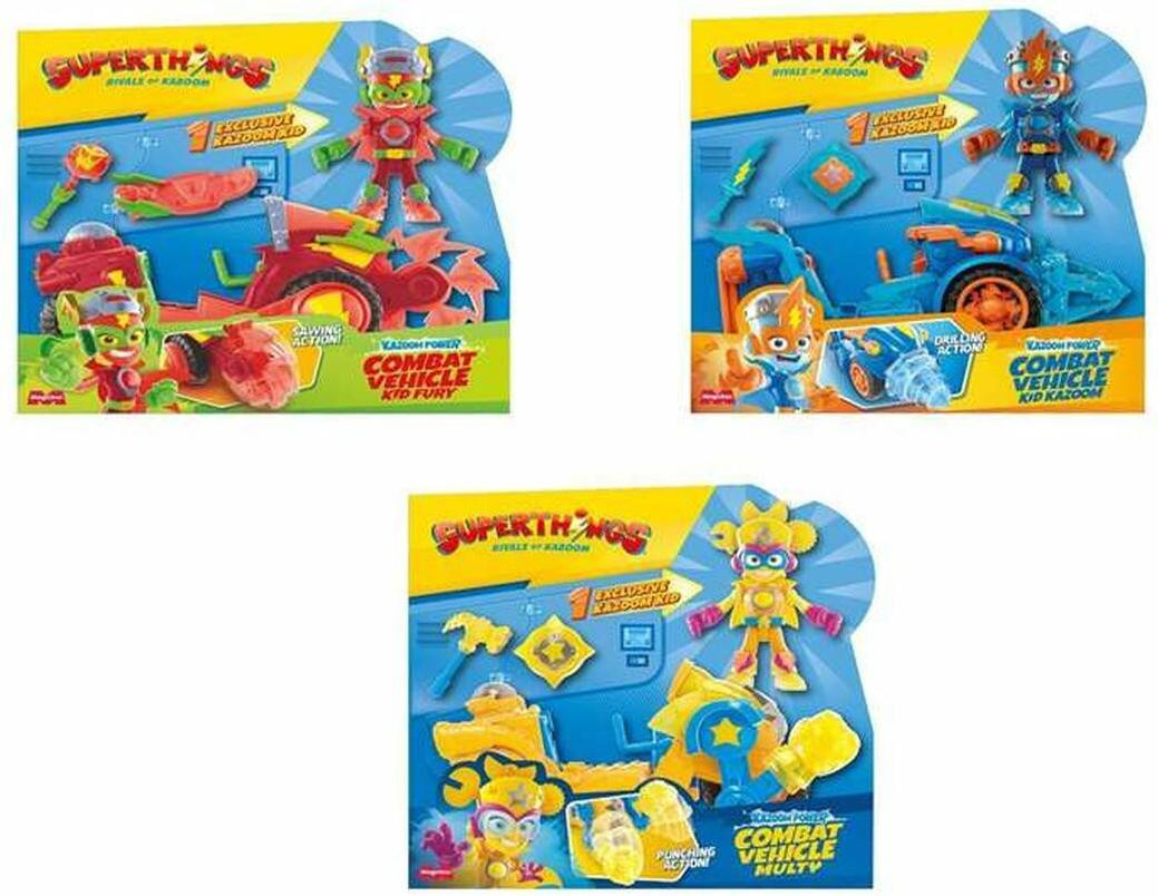 SuperThings Kazoom Power Battle Actiefiguren