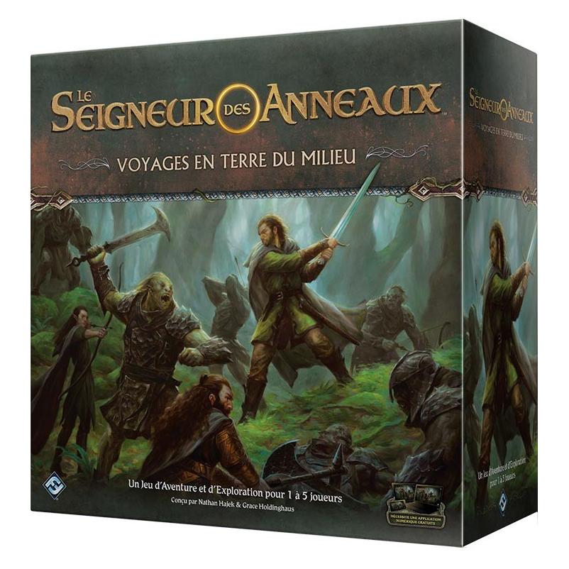 FFG Le Seigneur des Anneaux : Voyages en Terre du Milieu (Französisch, 1 - 5 Spieler) (FFGJME01)