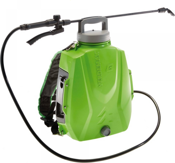 Verdemax FUTURA 8L - Pompa irroratrice a batteria a spalla - 12V - 2.5Ah