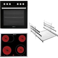 Herdset HEKO H500 schwarz/silber