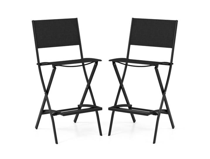 BARHOCKER Schwarz(2er-Set)