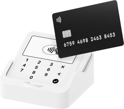 SumUp Solo Lite EC- & Kreditkartenterminal inkl. Ladestation, kabellos, mit über 1.000 Zahlungen pro Akkuladung