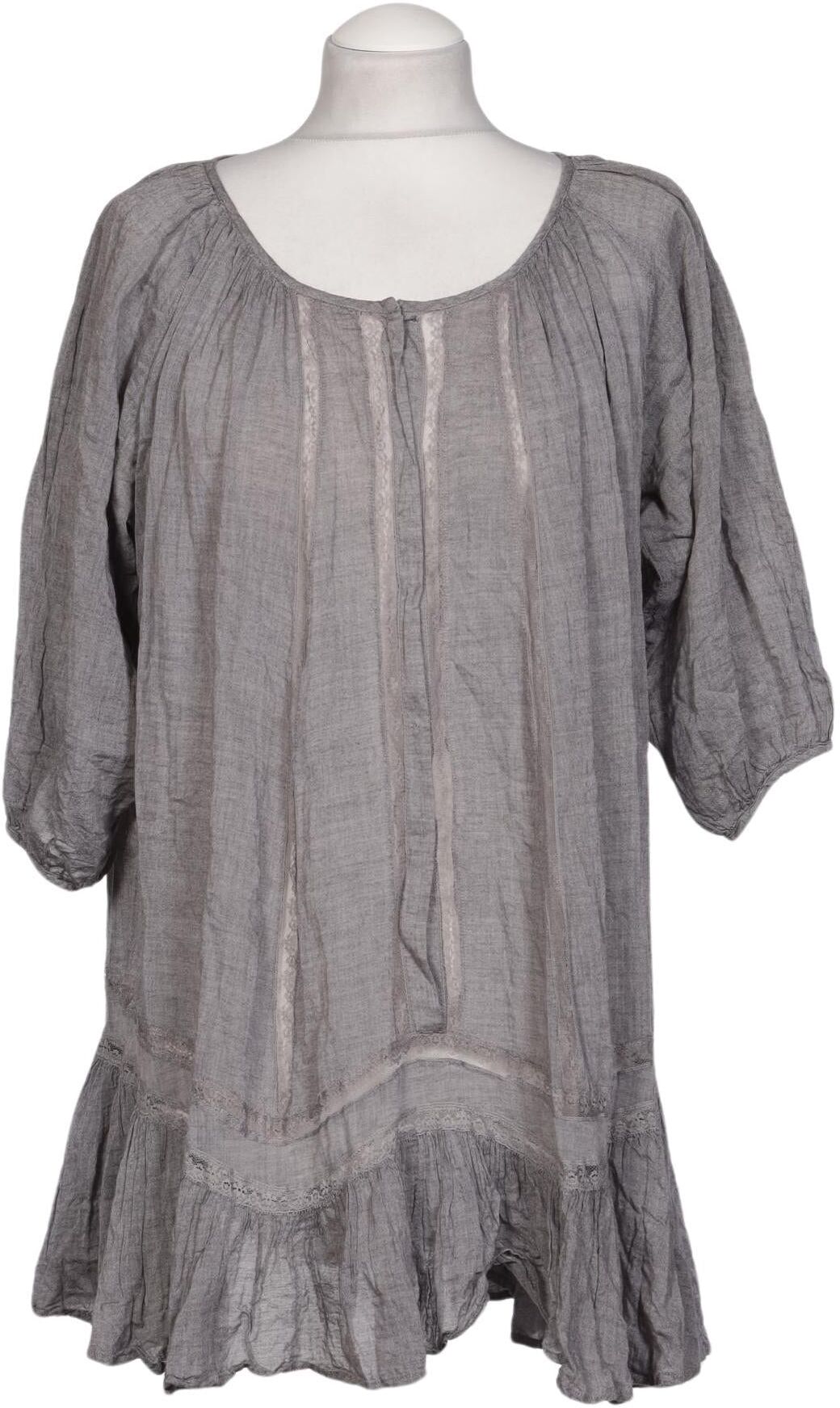 Custommade Damen Kleid, Grau, Gr. XS, kein / Etikett - Second Hand