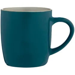 Price & Kensington Tasse aus Steingut, petrol, 330 ml