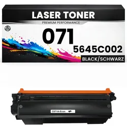 Toner kompatibel für Canon Cartridge 071 / 5645C002 i-SENSYS LBP122dw i-SENSYS MF272dw/MF275dw in Schwarz