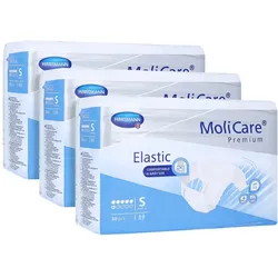 MoliCare Premium Elastic, 6 Tropfen, Gr. S, Hüftumfang 70 - 90 cm 3X30 St