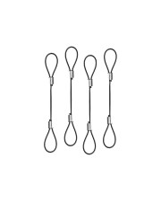 Lindy Kabelbinder 25 cm Packung mit 100 4er (40774)