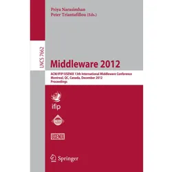 Middleware 2012, Fachbücher von Priya Narasimhan, Peter Triantafillou