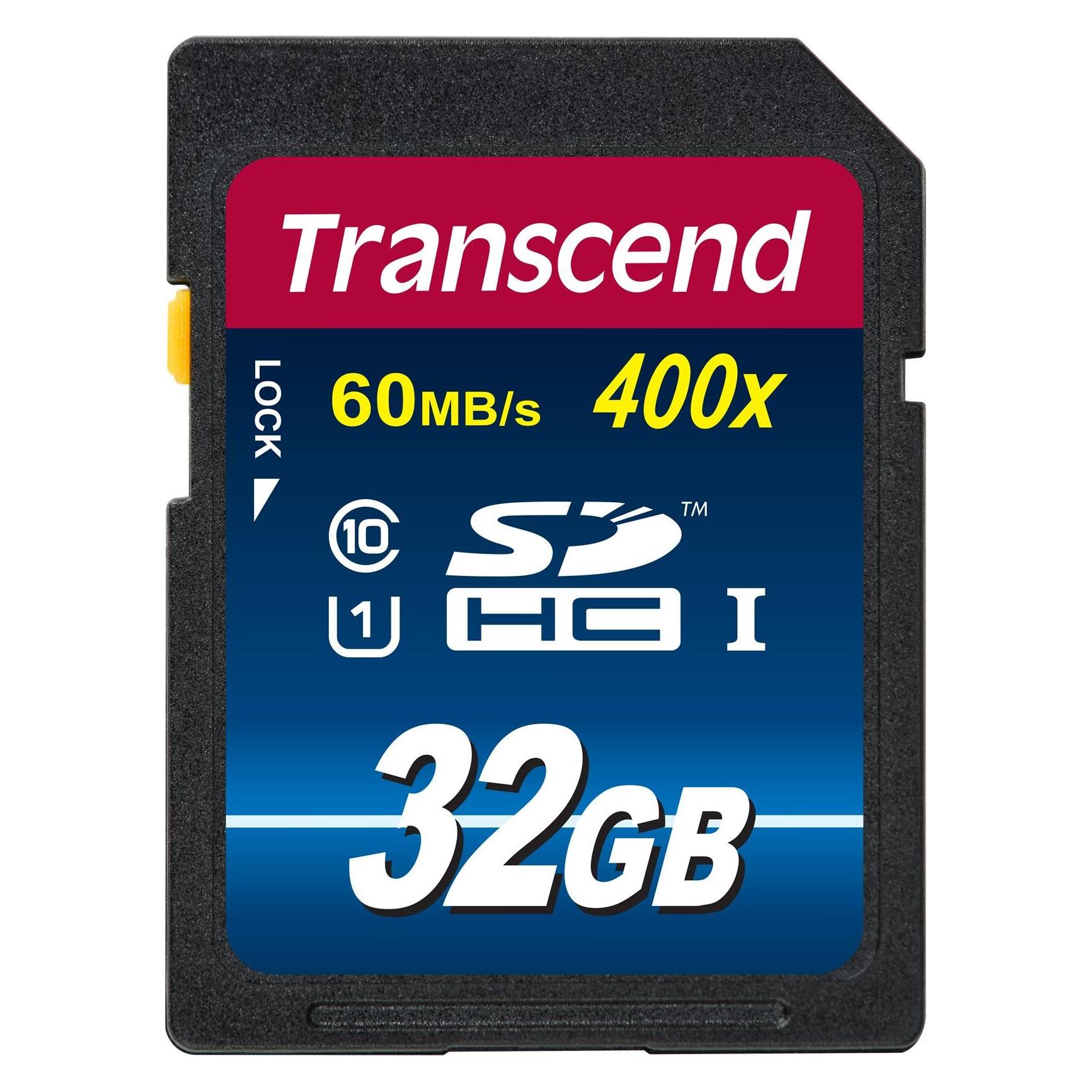 Transcend Premium 400x (32 GB, SDHC, U1, UHS-I) (TS32GSDU1)