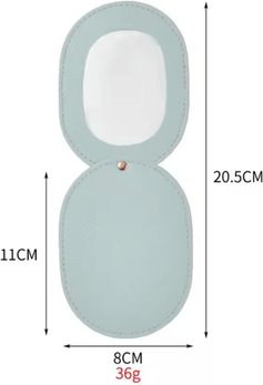 Inspire Curations 360 Degree Rotating Leather Pocket Makeup Mirror style 12