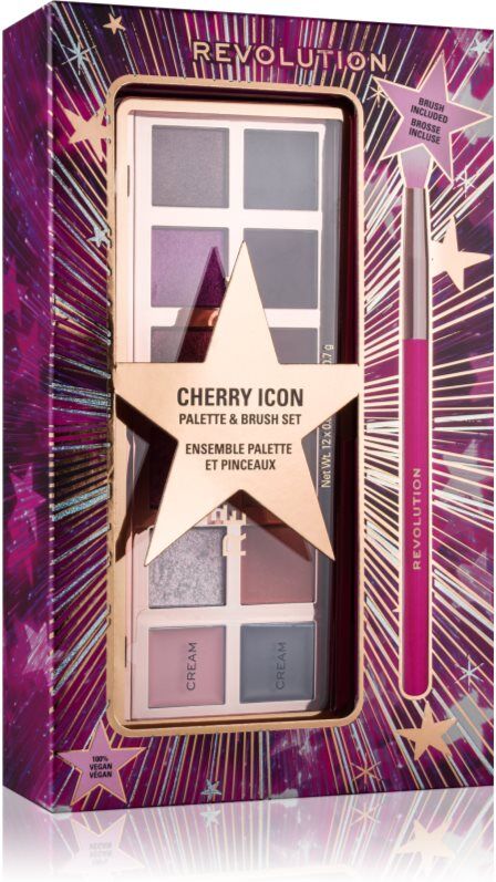 Revolution Makeup set Cherry Icon gift set for the eye area