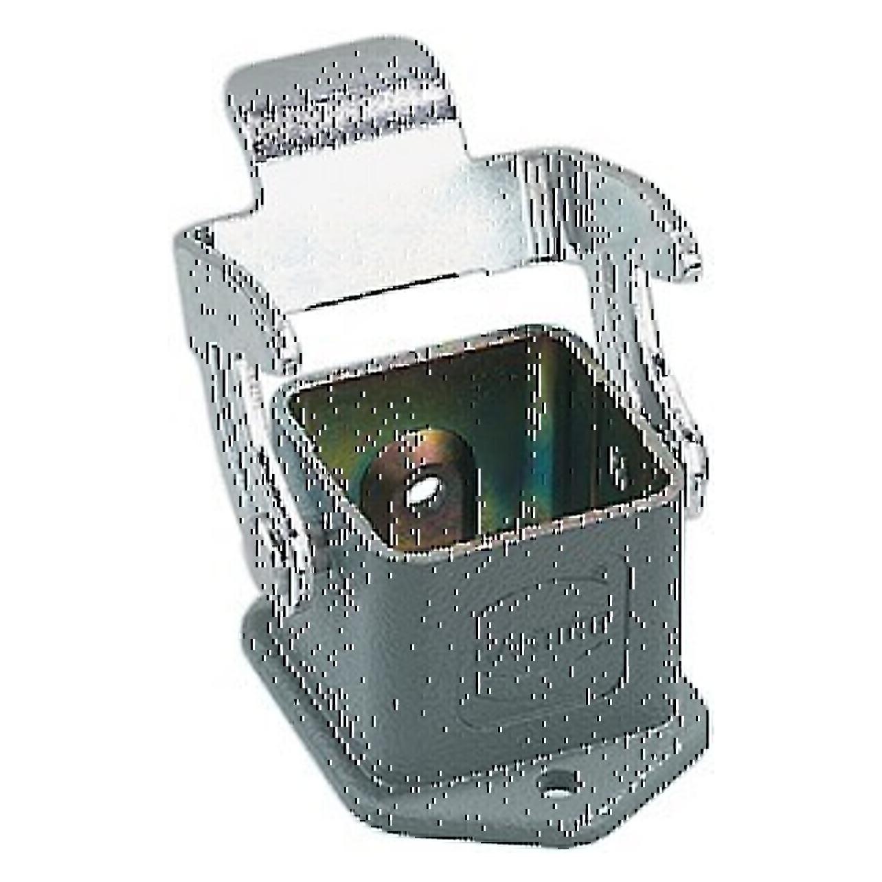 Harting HAN A Steckverbinder Chassisgehäuse Typ 3AMetall, Aufputzmontage mit Riegel (09200030301)