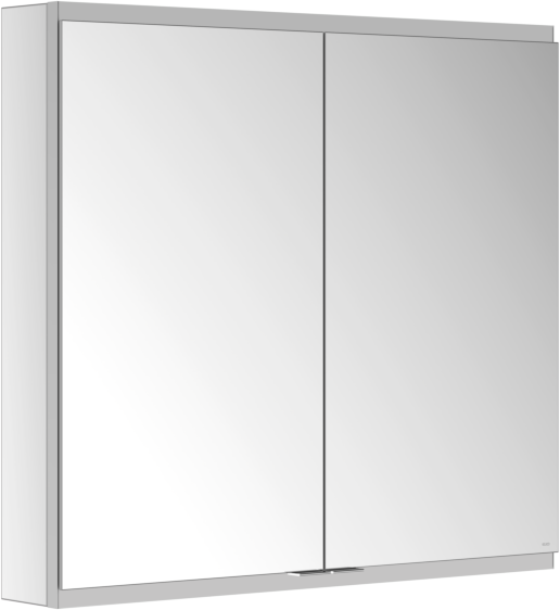 Keuco Royal Modular 2.0 Spiegelschrank 800201080000300 800 x 700 x 120 mm, 1 Steckdose, 1 Doppel-USB-Ladestelle, Wandvorbau, 2-türig