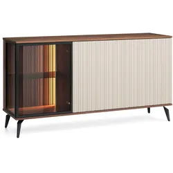 SIDEBOARD TRAMONTO 154/80/39cm 3 Türen Nussbaumfarben