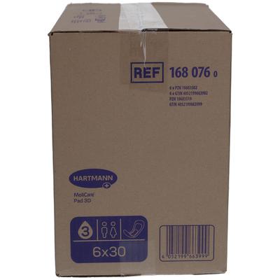 Molicare Pad 3 Tropfen 6x30 St Einlagen