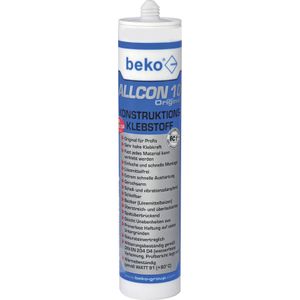 Beko Montagekleber Allcon 10, für außen, 310ml, Konstruktionskleber, extra stark, beige