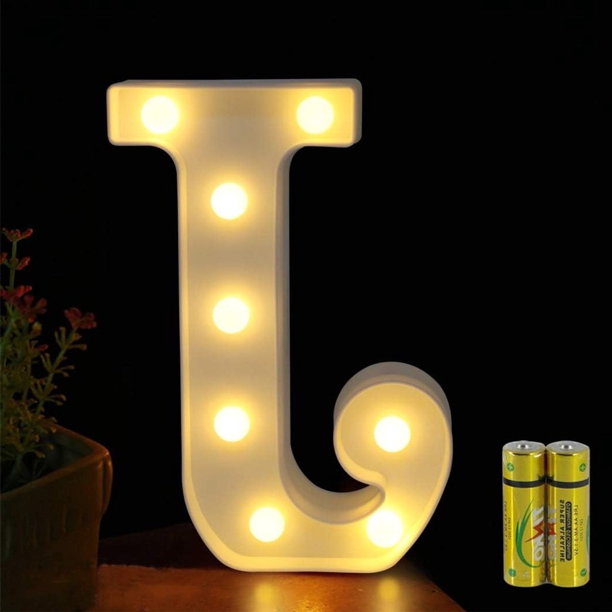 Verlichte Alphabet LED Lamp voor Kinderkamers en Decoratie