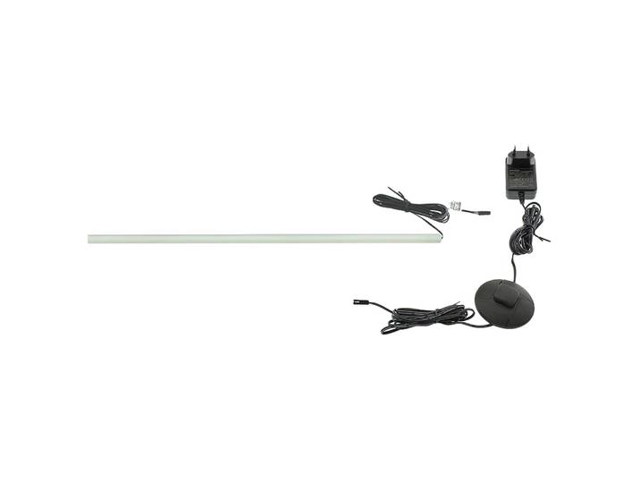 LED-Beleuchtung I Silber Aluminium