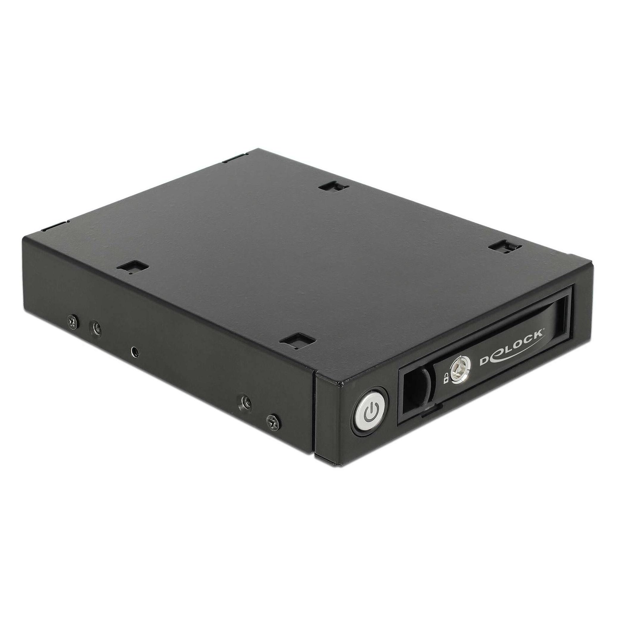 Delock 3.5" Wechselrahmen für 1 x 2.5" U.2 NVMe SSD oder SATA / SAS HDD / SSD (47232)
