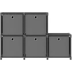 vidaXL, Regal, Calenella (Mit Boxen) (103 x 30 x 72.50 cm)
