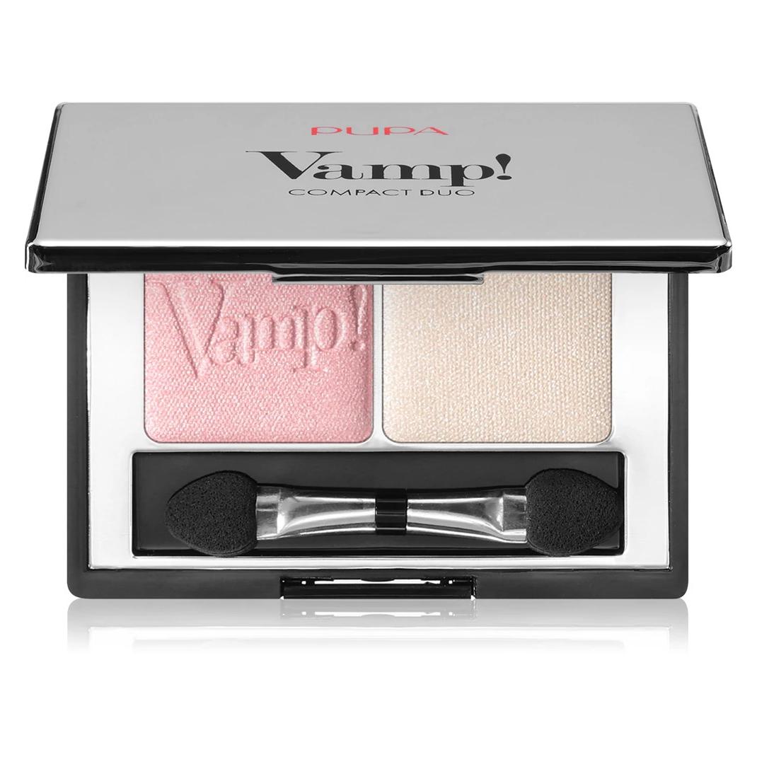 Pupa Milano Pupa Vamp Compact Duo Double Eye Shadow 001 2.2G (#001 Rose Perlage) (8011607237869)