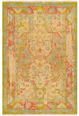Livabliss Hand-Knotted Marlowes Wool Area Rug - 6' x 9'