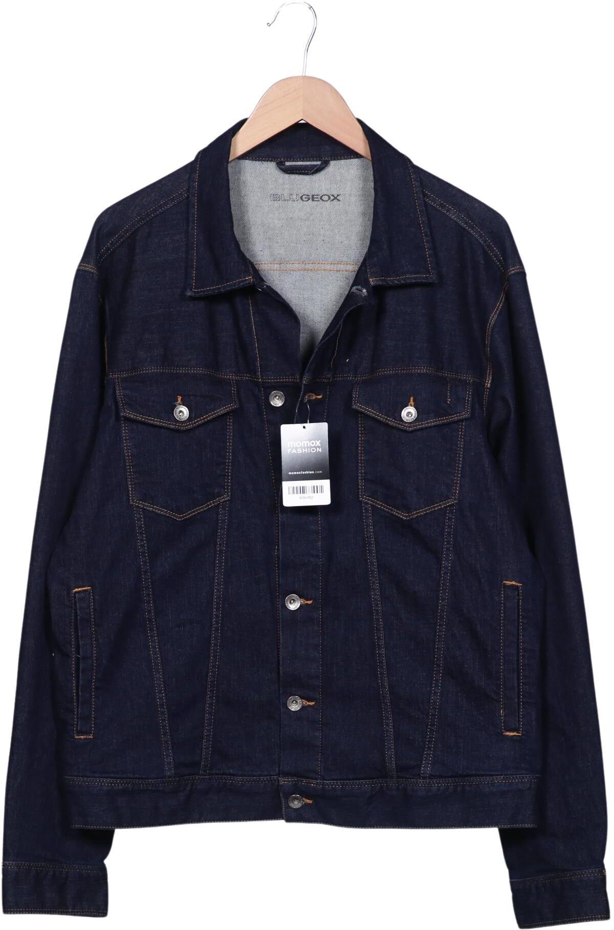 Geox Herren Jacke, Marineblau, Gr. XL, Baumwolle / Elasthan - Second Hand