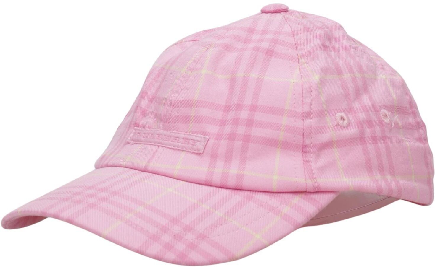 Burberry Damen Hut oder Mütze, Pink, Gr. Onesize, Baumwolle / Elasthan - Second Hand