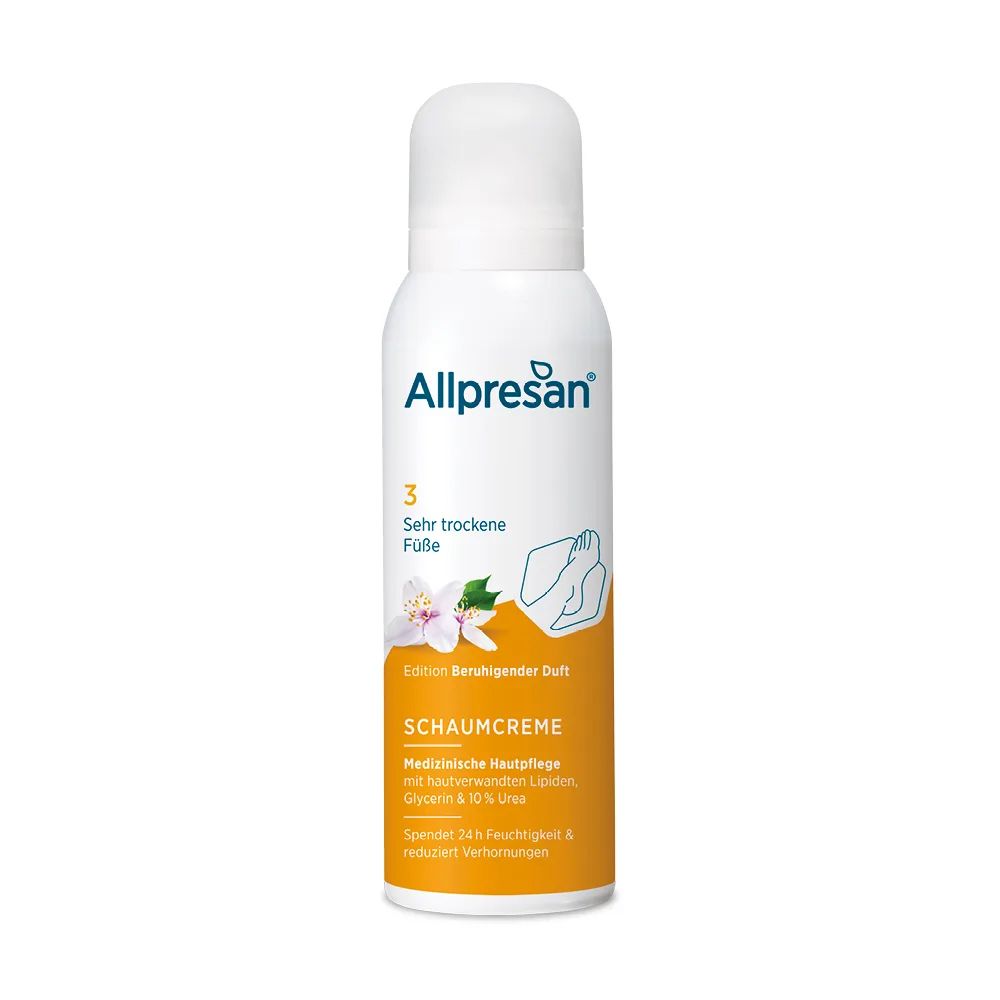 Allpresan Fuß spezial Nr.3 sehr tro.Haut Duft Scha 125 ml Schaum