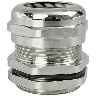 TRU COMPONENTS TC-10302848 Kabelverschraubung M32 Messing (vernickelt) Metall 1St.