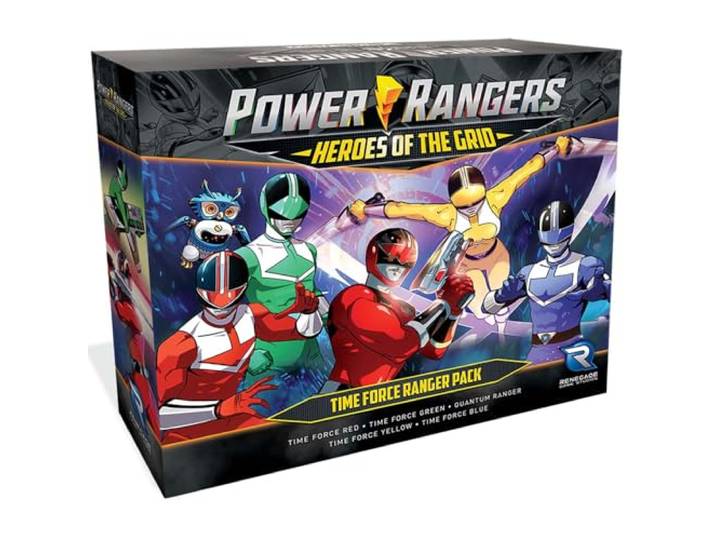 Power Rangers: Heroes of the Grid - Time Force Ranger Pack - Uitbereiding - Engelstalig - Renegade Game Studios