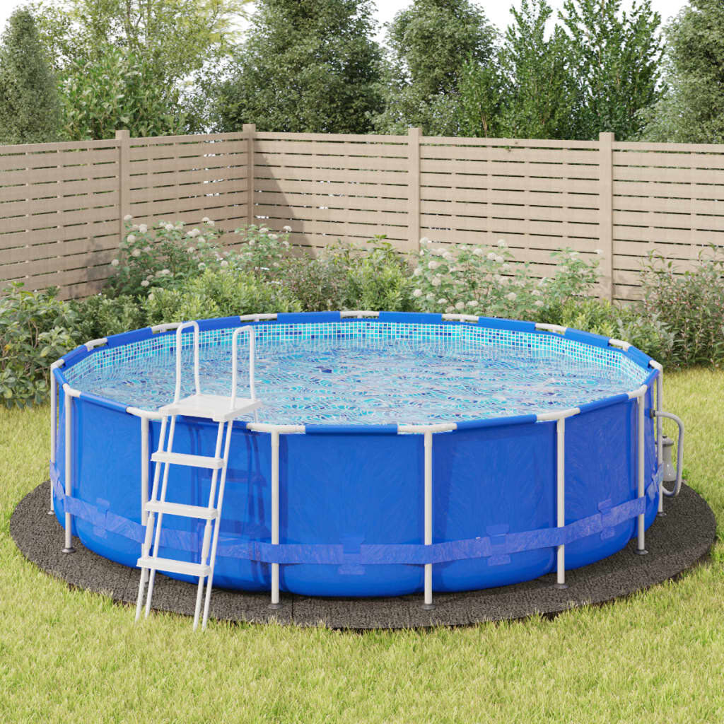 Dakota Fields Pool Ground Cloth Polyester Geotextile 100cm H x 550cm W x 550cm D