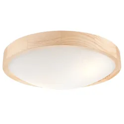 LED Deckenleuchte Lampe Kiefer 2-flammig gewölbt 37 cm E27 LD-PD-8.2 SOSNA