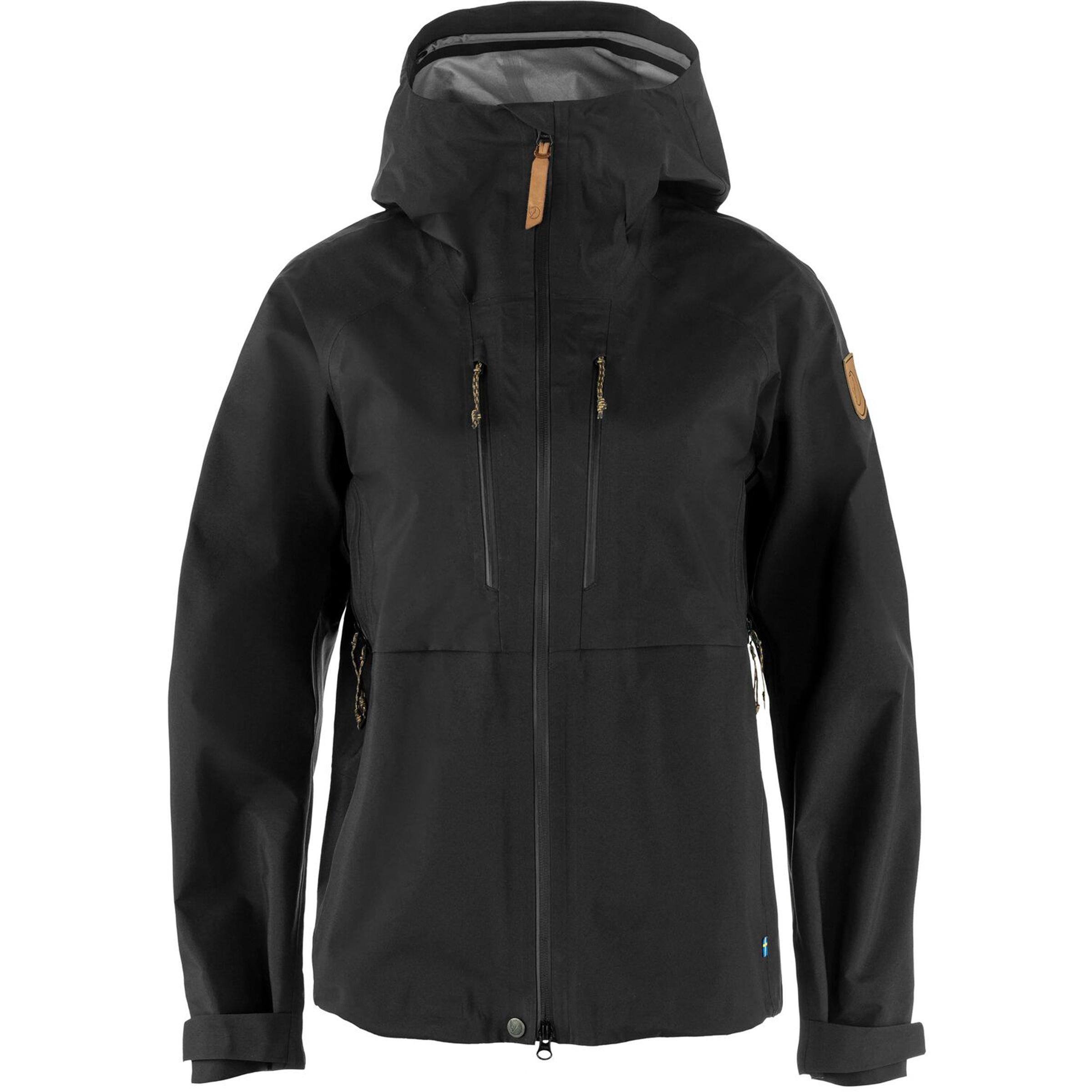Fjällräven Keb GTX Damen Regenjacke schwarz Größe L Trekking Wasserdicht Wasserabweisend
