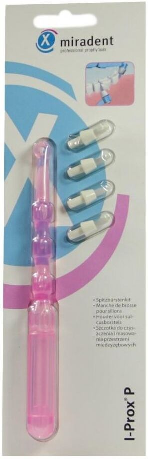Miradent Spitzbürsten-kit I-prox P pink trans. 1stk