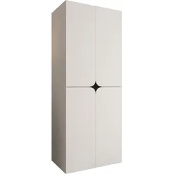 DREHTÜRENSCHRANK Espresso 90 cm