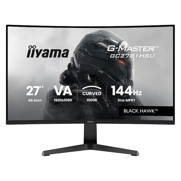 iiyama 27" G-Master GC2781HSU-B1 (1920 x 1080 Pixel, 27") (GC2781HSU-B1)