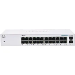 Cisco Switch CBS110-24T-EU 24 Port (24 Ports), Netzwerk Switch, Grau