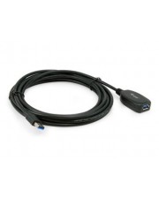 equip USB Kabel 3.0 A -> St/Bu 5.00m Verl. aktiv Digital/Daten m (133346)