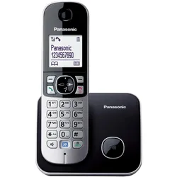 Panasonic KX-TG6811, Telefon, Schwarz