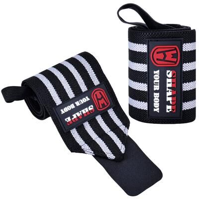 Clever Finds Pro Weightlifting Wrist Wraps Gym Wrist Support Straps For Strength Training black