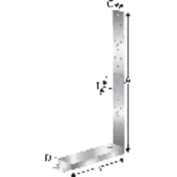 Zuganker, 1-teilig, Stahl verzinkt, HD 340M12G-B-VE1