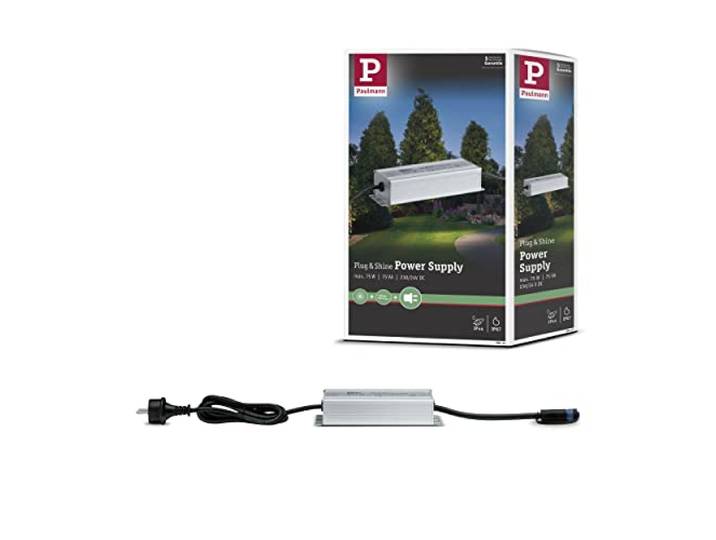 Paulmann Beleuchtungssystem Plug&Shine Trafo 75 W 98849 Silber