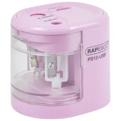 RAPESCO® elektrischer Anspitzer PS12 rosa