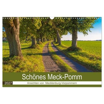 Schönes Meck-Pomm (Wandkalender 2027 DIN A3 quer), CALVENDO Monatskalender
