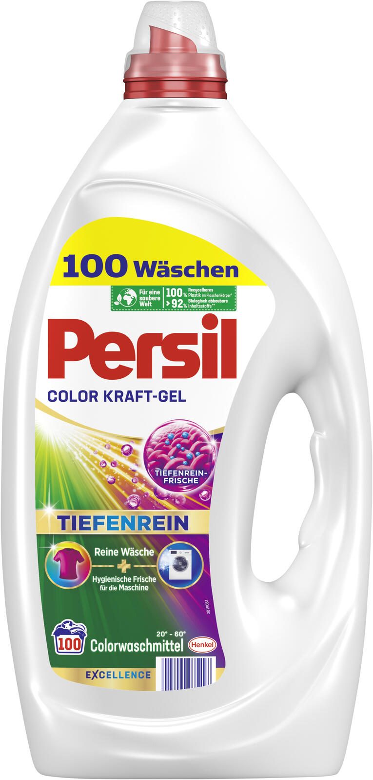 Persil COLOR KRAFT-GEL TIEFENREIN Waschmittel Gel, 4,5 l PGC10